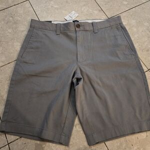 NWT Men's JCREW Gray Chino Shorts 32x11